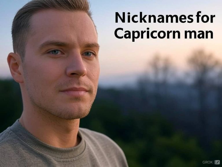 nicknames capicorn man