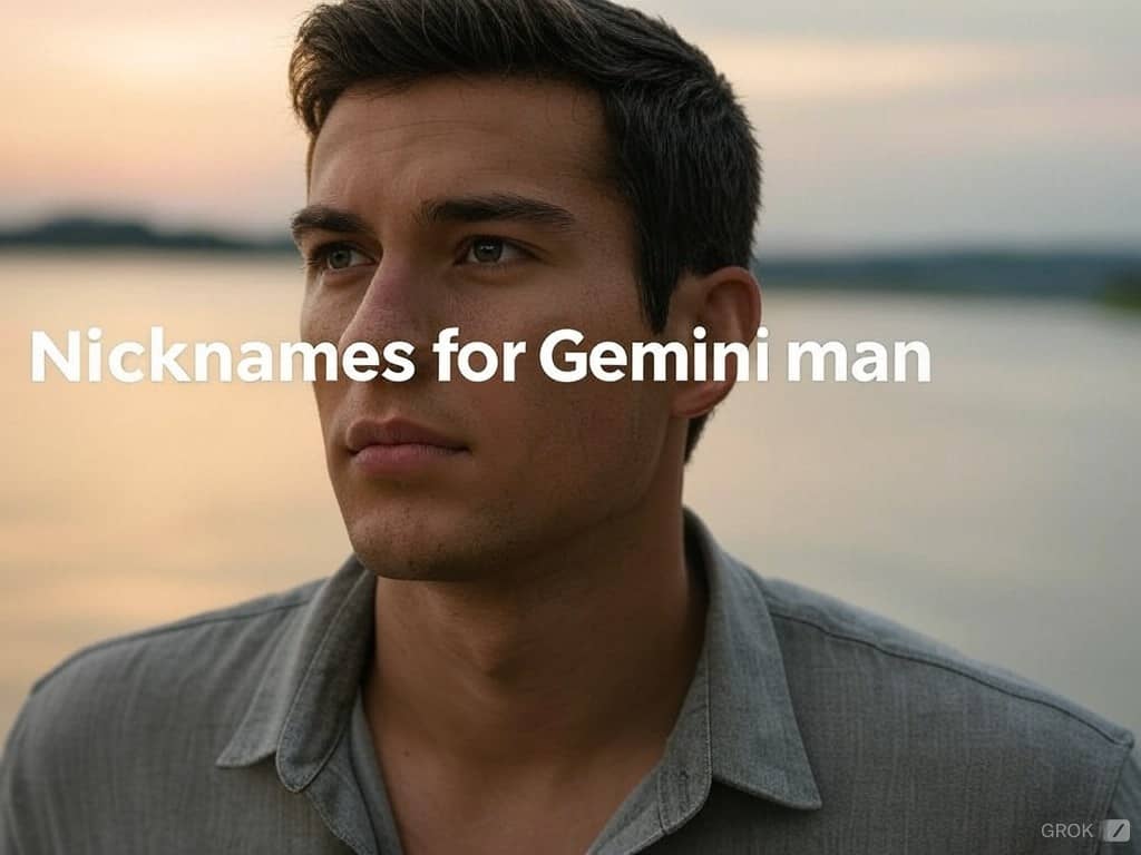 85 Nicknames for a Gemini Man 1