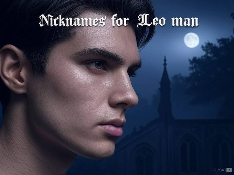 Leo man nicknames
