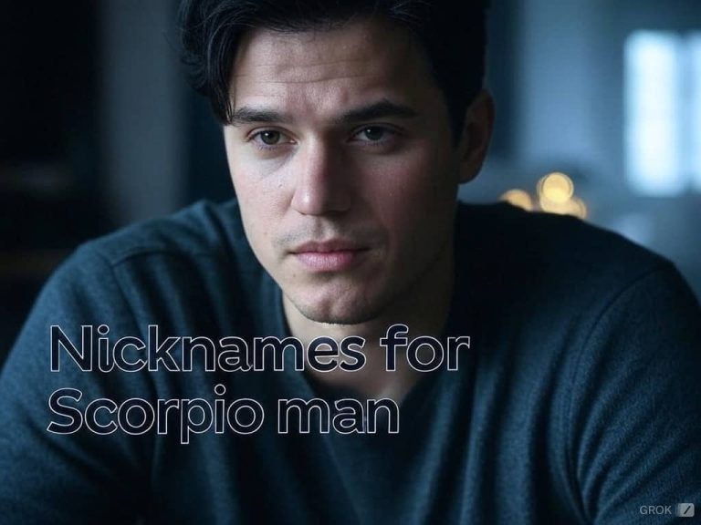 Scorpio nicknames man